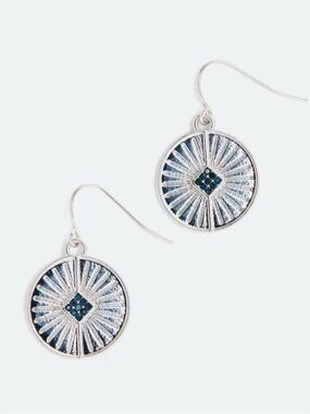 `Marlyn Schiff  Coin Drop Earring